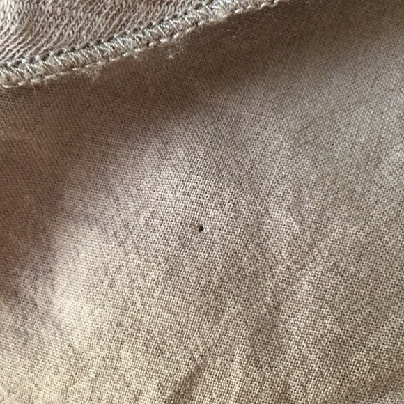 LOFT by Ann Taylor short sleeve Womans small tee soft brown layered front - Picture 7 of 10